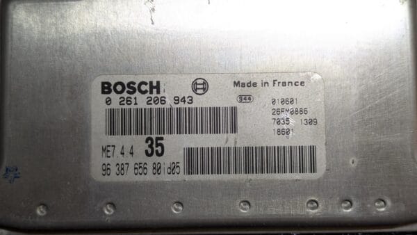 Centralina motore Peugeot 307 0261206943 9638765680 - immagine 3