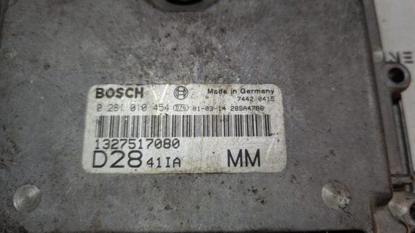 Centralina Motore Fiat Ducato 0281010454 1327517080 D2841IA MM - Image 2