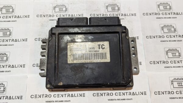 Centralina Motore Chevrolet S010016040A8 1AVQ 96376652 TC