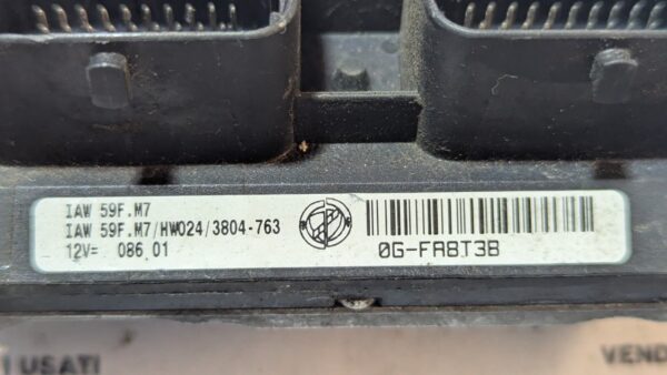Centralina motore Fiat Lancia IAW 59F.M7 HW024 46820324 - immagine 3