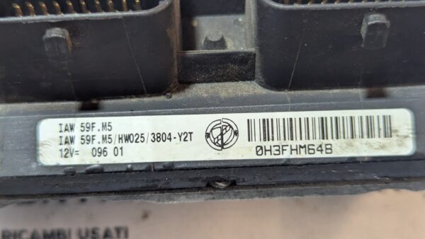 Centralina motore Fiat Lancia IAW 59F.M5 HW025 46823430 - Image 3