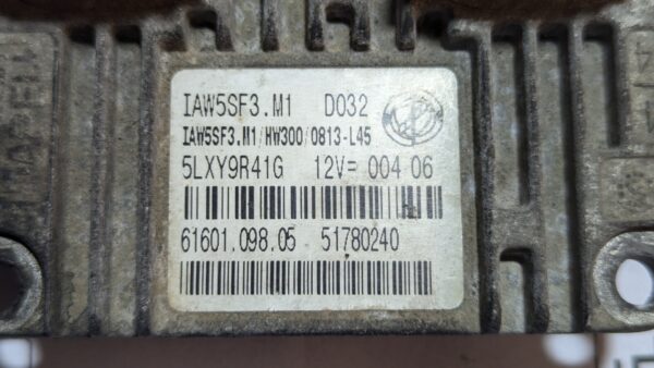 Centralina motore FIAT GRANDE PUNTO IAW 5SF3.M1 HW300 51780240 - immagine 3