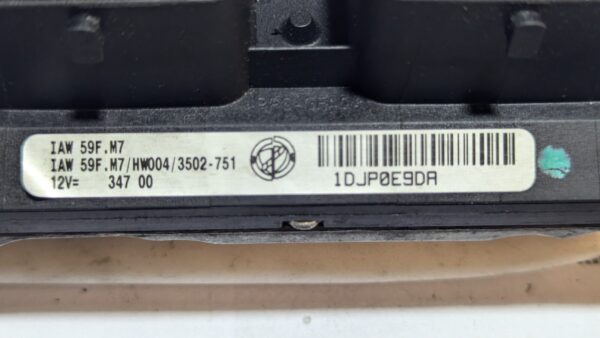 Centralina motore Fiat Lancia IAW59F.M7 HW004 46817821 - immagine 3