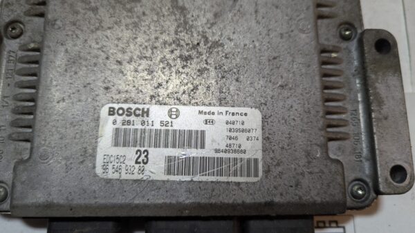 Centralina Motore Citroen 0281011521 9654693280 EDC15C2 - immagine 2