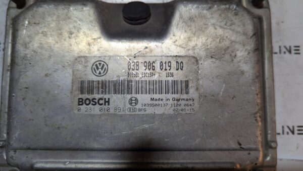 Centralina Motore Seat Volkswagen 038906019DQ 0281010891 - immagine 2