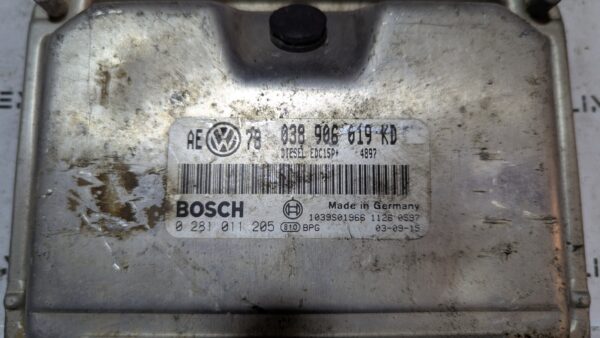 Centralina Motore Volkswagen 038906019KD 0281011205 - immagine 2