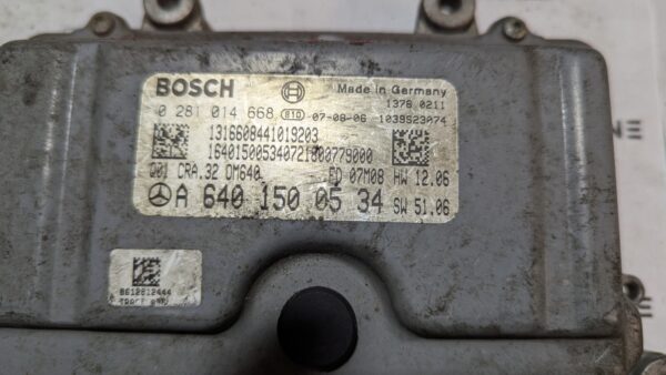 Centralina Motore Mercedes 0281014668 A6401500534 - immagine 2