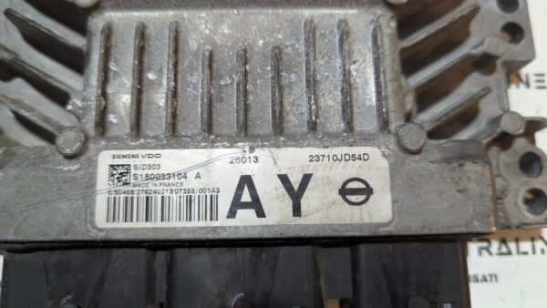 Centralina Motore Nissan Qashqai S180033104A 23710JD54D AY - immagine 2
