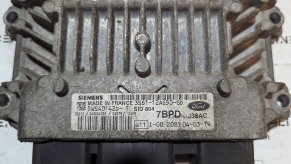 Centralina Motore Ford 5WS401142D-T 3S61-12A650-GD 7BPD J38AC SID804 - immagine 2