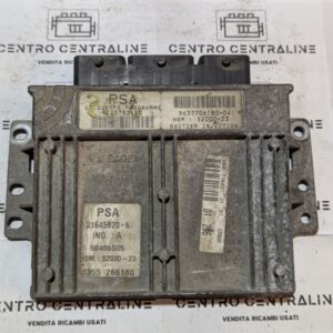 Centralina Motore Peugeot 9643782480 9637706180-04 21645920-6 IND A