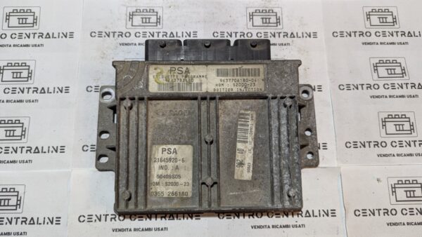 Centralina Motore Peugeot 9643782480 9637706180-04 21645920-6 IND A