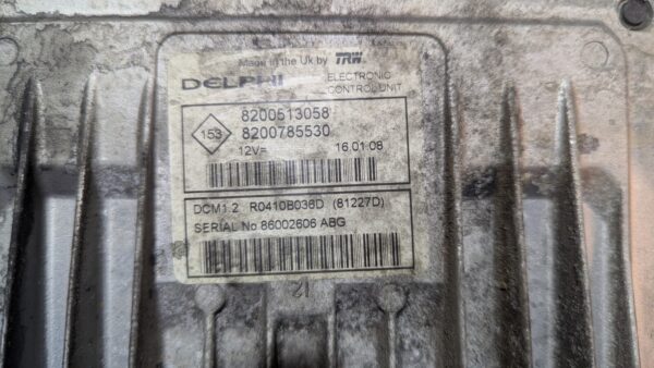 Centralina Motore Dacia 8200513058 8200785530 R0410B036D - immagine 2