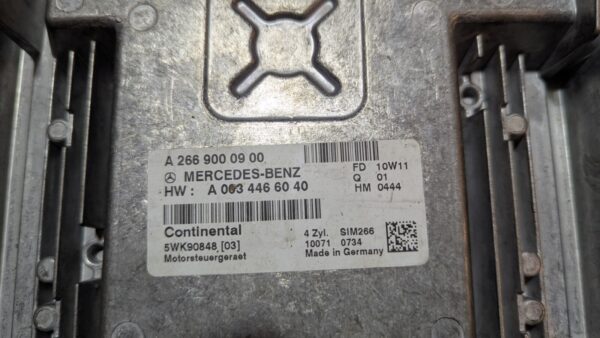 Centralina Motore Mercedes A2669000900 A0034466040 5WK90848 - immagine 2