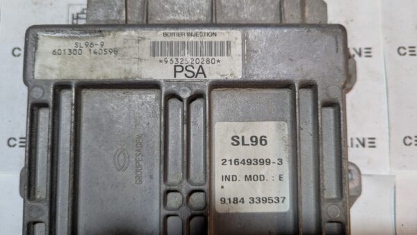 Centralina Motore Citroen 9632520280 SL96 21649399-3 MOD E - immagine 2