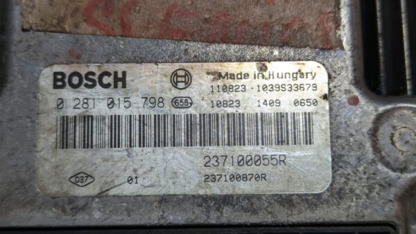 Centralina Motore Renault Senic 0281015798 237100055R 237100870R - immagine 3