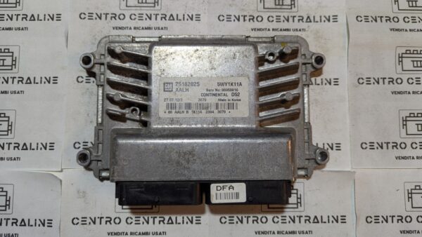 Centralina Motore Chevrolet Spark 25182025 5WY1K11A 96958816 AALH