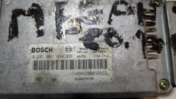 Centralina Motore Renault Megane 0281001934 HOM8200039569 - immagine 2