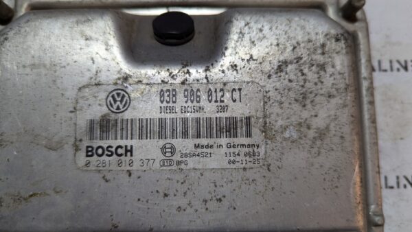Centralina Motore Volkswagen Polo 038906012CT 0281010377 - immagine 2