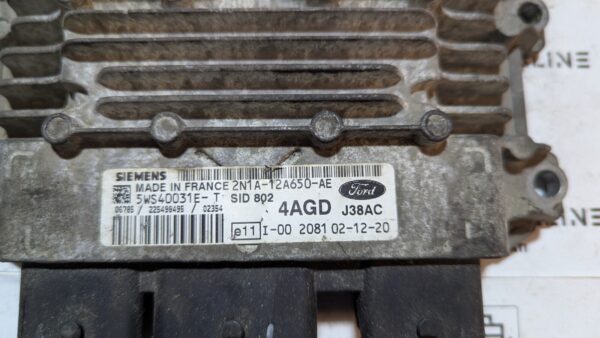 Centralina Motore Ford Fusion 4AGD 2N1A-12A650-AE 5WS40031E-T - immagine 2