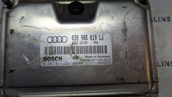Centralina Motore Audi A4 0281011222 038906019LJ - immagine 2