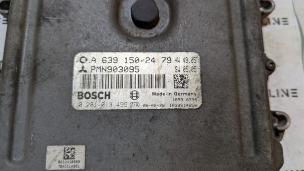 Centralina Motore Mitsubishi Smart A6391502479 0281013499 - immagine 2