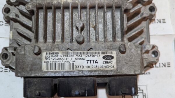 Centralina motore Ford Fiesta 5WS40632A-T 7S61-12A650-EA SID804 7TTA - immagine 2