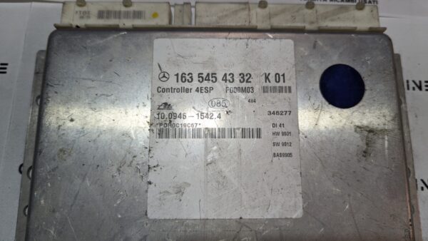 Centralina Esp Mercedes ML W163 1635454332 HW9901 SW9912 - immagine 3