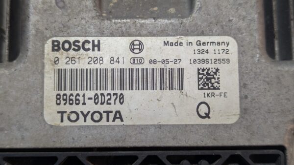 Centralina Motore Toyota 0261208841 89661-0D270 - immagine 3