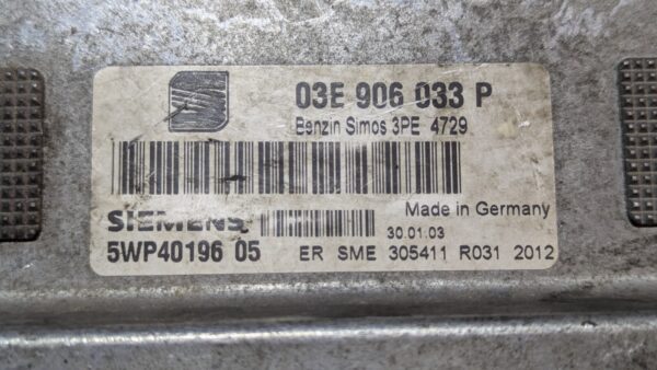Centralina Motore Seat 5WP4019605 03E906033P - immagine 3