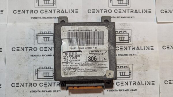 Centralina comando airbag Peugeot 306 550539200 9628740380