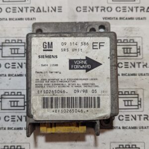 Centralina comando airbag Opel Vectra 5WK41150B 09114586EF