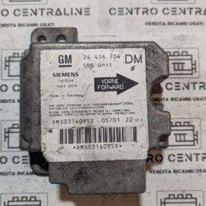 Centralina comando airbag Opel Zafira 5WK42978 24416704DM