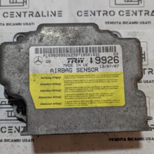Centralina comando airbag Mercedes Classe A W169 A160 A1698209926 9926