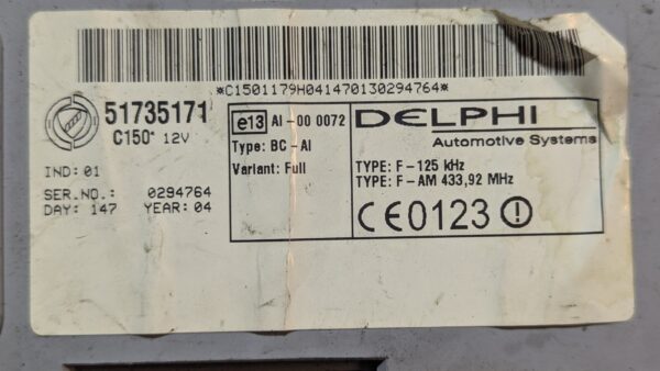 Centralina Body Computer Fiat Lancia 51735171 - immagine 3