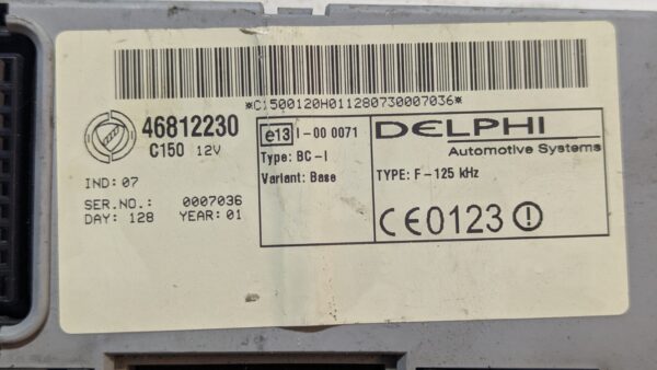 Centralina Body Computer Fiat Lancia 46812230 - immagine 3