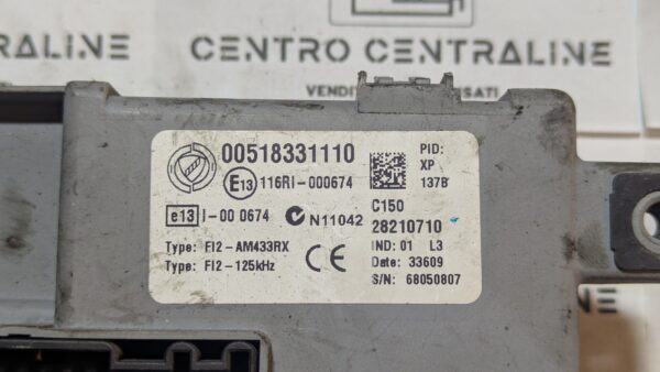 Centralina Body Computer Fiat Doblo 00518331110 28210710 - immagine 3
