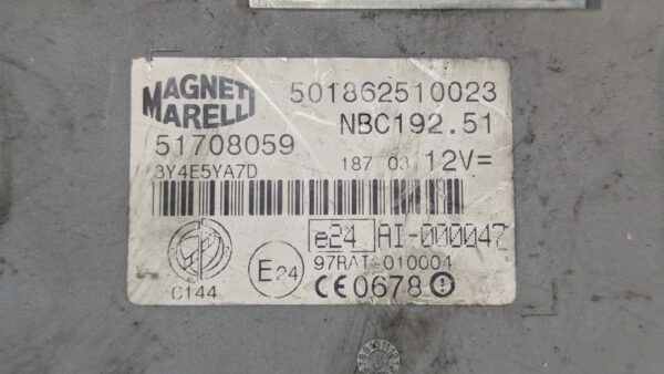 Centralina Body Computer Fiat Stilo 51708059 501862510023 - immagine 3