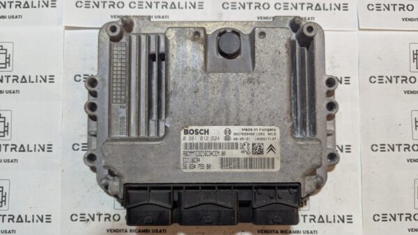 Centralina Motore Citroen Peugeot 0281012524 9663475580