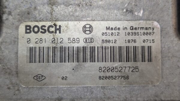 Centralina Motore Renault Scenic 0281012589 8200527725 8200527756 - immagine 3