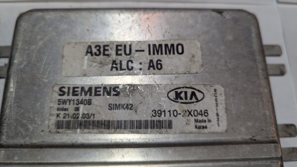 Centralina Motore Kia Rio 5WY1340B INDEX05 39110-2X046 - immagine 3