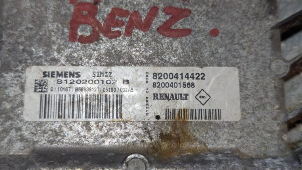 Centralina Motore Renault Modus S120200102B 8200414422 8200401568 - immagine 3