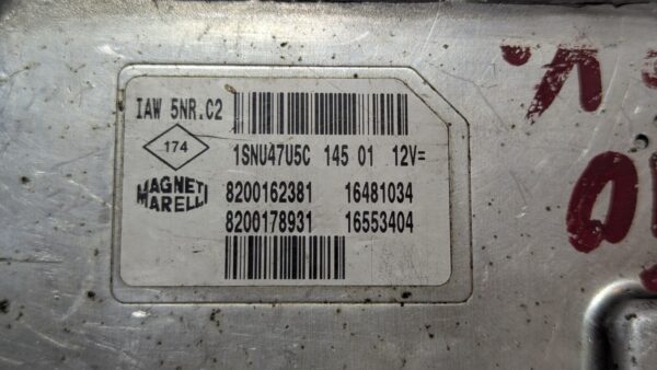 Centralina Motore Renault Clio IAW 5NR.C2 8200162381 8200178931 - immagine 3