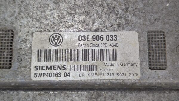 Centralina Motore Volkswagen Polo 03E906033 5WP4016304 - Image 3