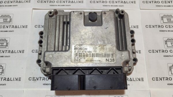 Centralina Motore Fiat Doblo 0281016966 51873219