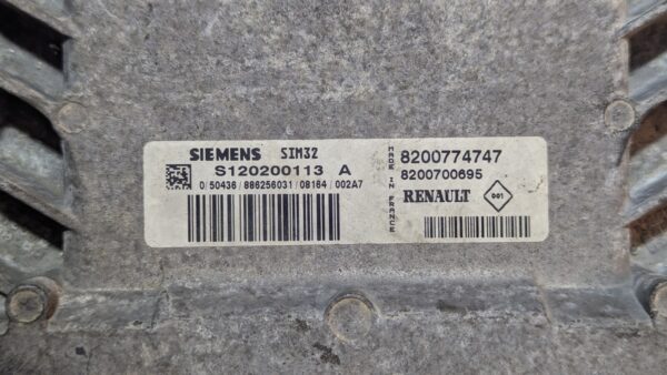 Centralina Motore Renault S120200113A 8200774747 820070 - immagine 3