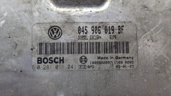 Centralina Motore Volkswagen 0281011241 045906019BF - immagine 3