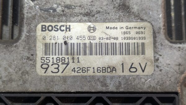 Centralina Motore Volkswagen Alfa Romeo 0281010455 55188111 - immagine 3