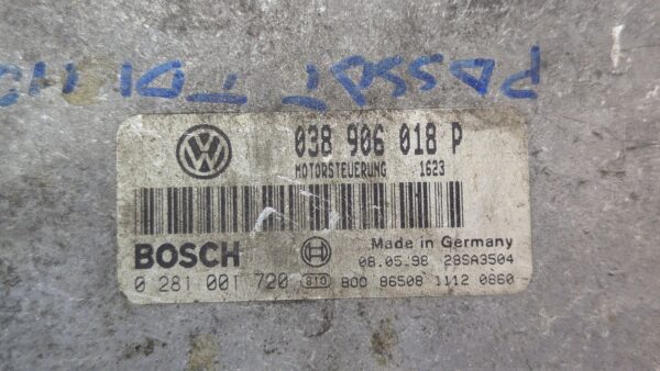 Centralina Motore Volkswagen Passat 038906018P 0281001720 - immagine 3